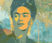 Frida Kahlo 001 Nop Briex 100x100cm LR