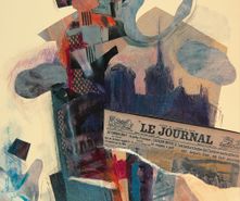 Notre Journal 30x40cm collage mix Nop Briex LR