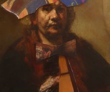 Rembrandt Kahlo 60x80cm collage LR