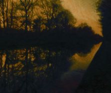 Sunset canal Turnhout digi 80x60cm LR