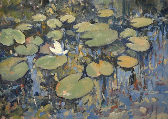Water lilies III by Nop Briex
